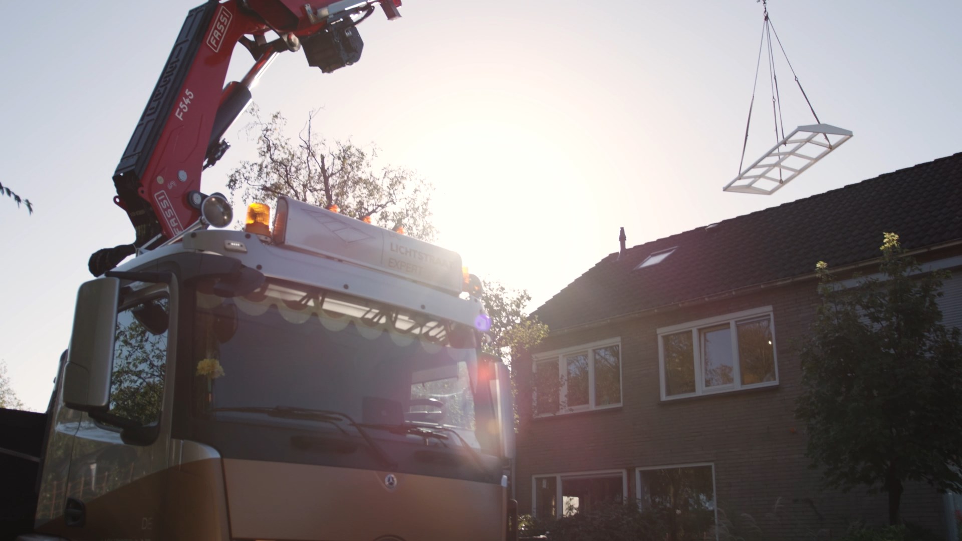 Levering lichtstraat utiliteitsbouw