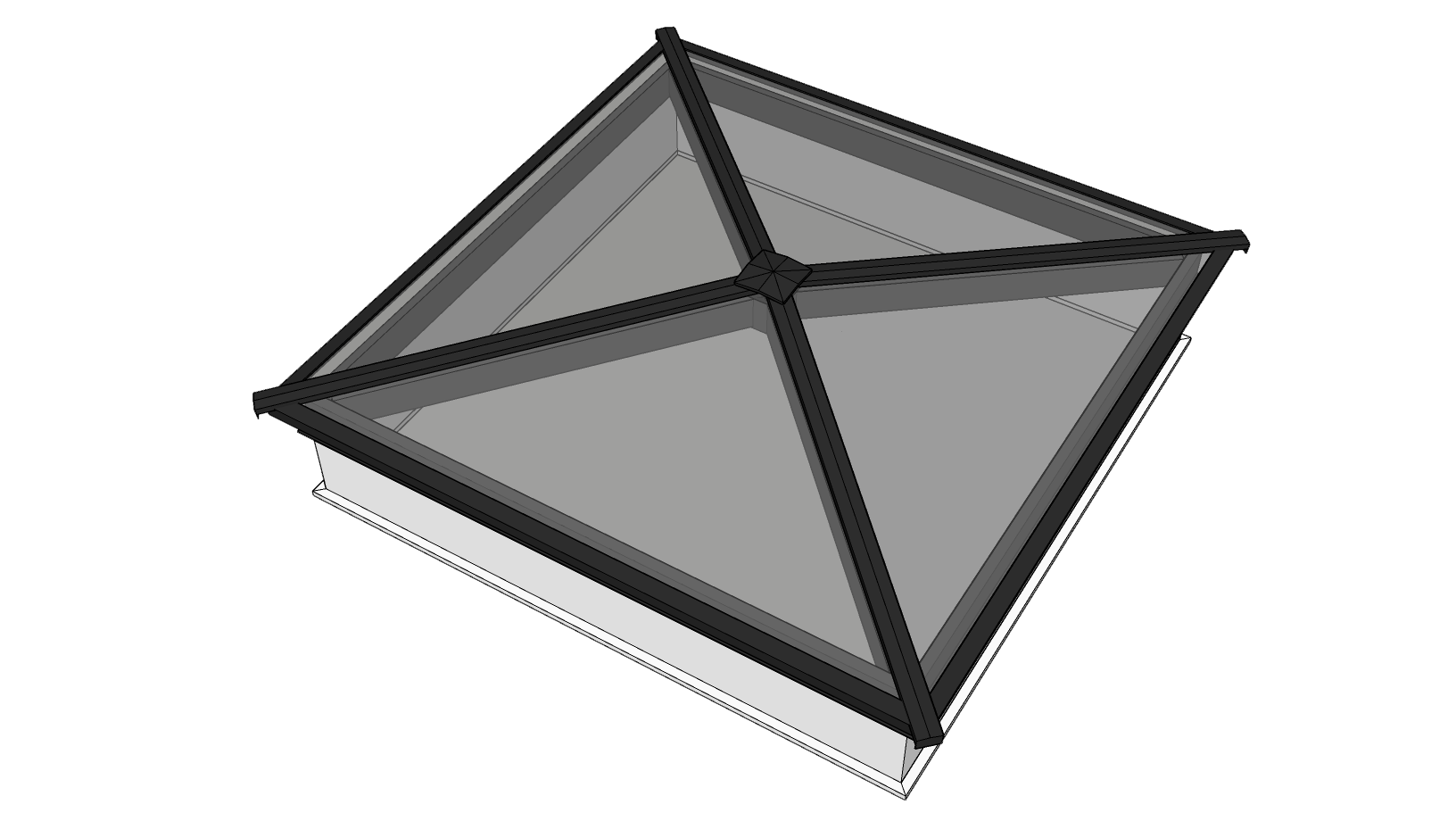 Piramide lichtstrraat