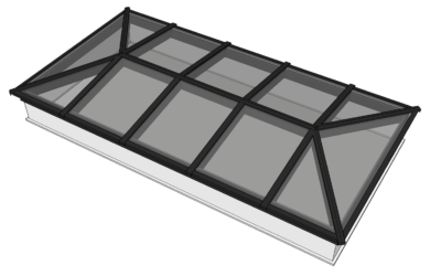 Schilddak 3d model