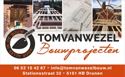 Tom van Wezel bouwprojecten