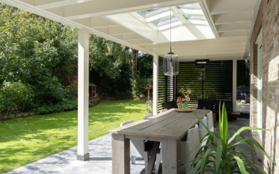 Meer daglicht met een lichtstraat in overkapping aan huis