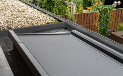 Zonwering voor lichtstraat buitenkant