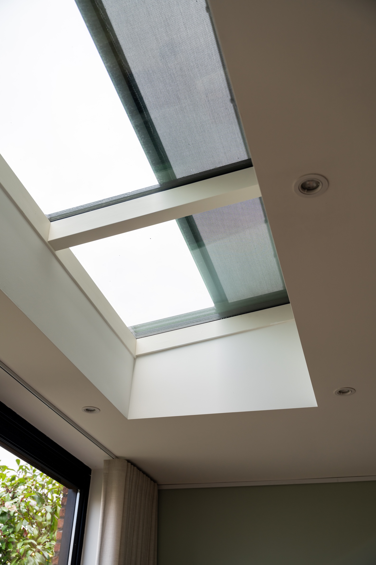 zonwering lichtstraat binnenkant