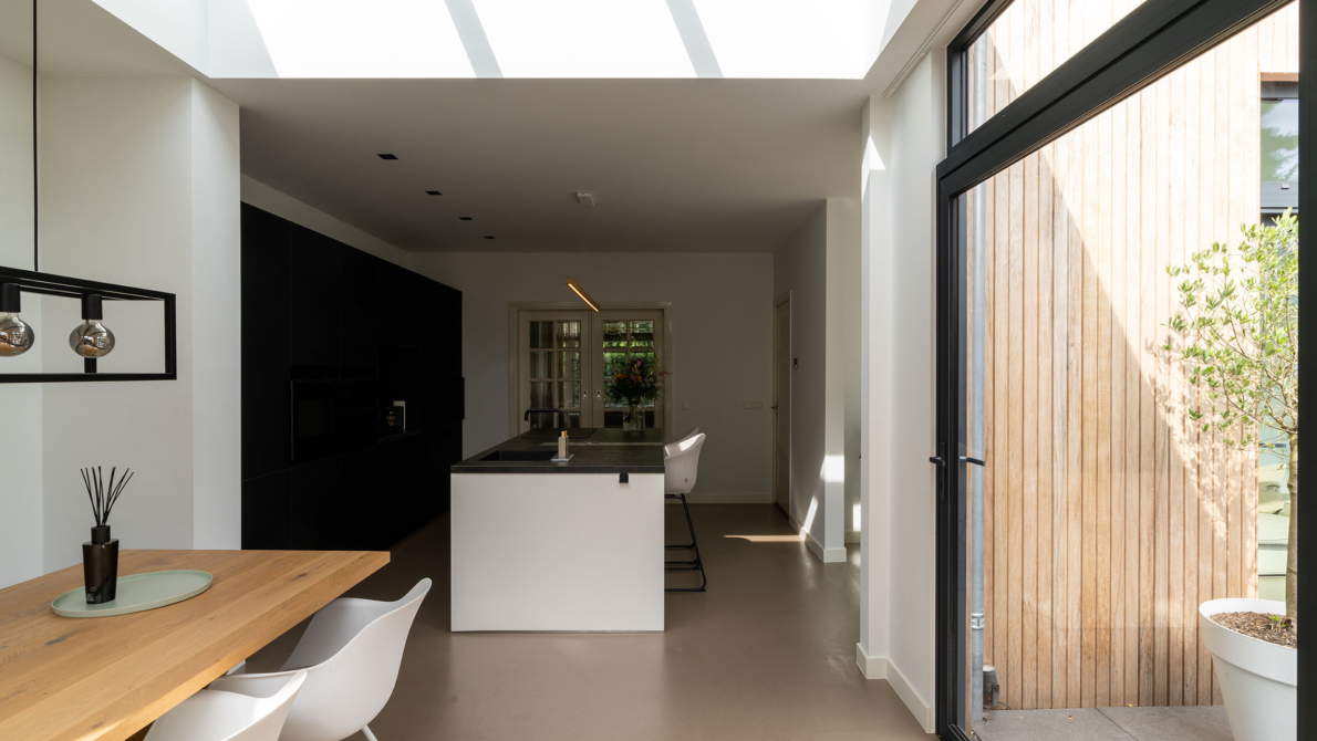 lessenaar lichtstraat in keuken