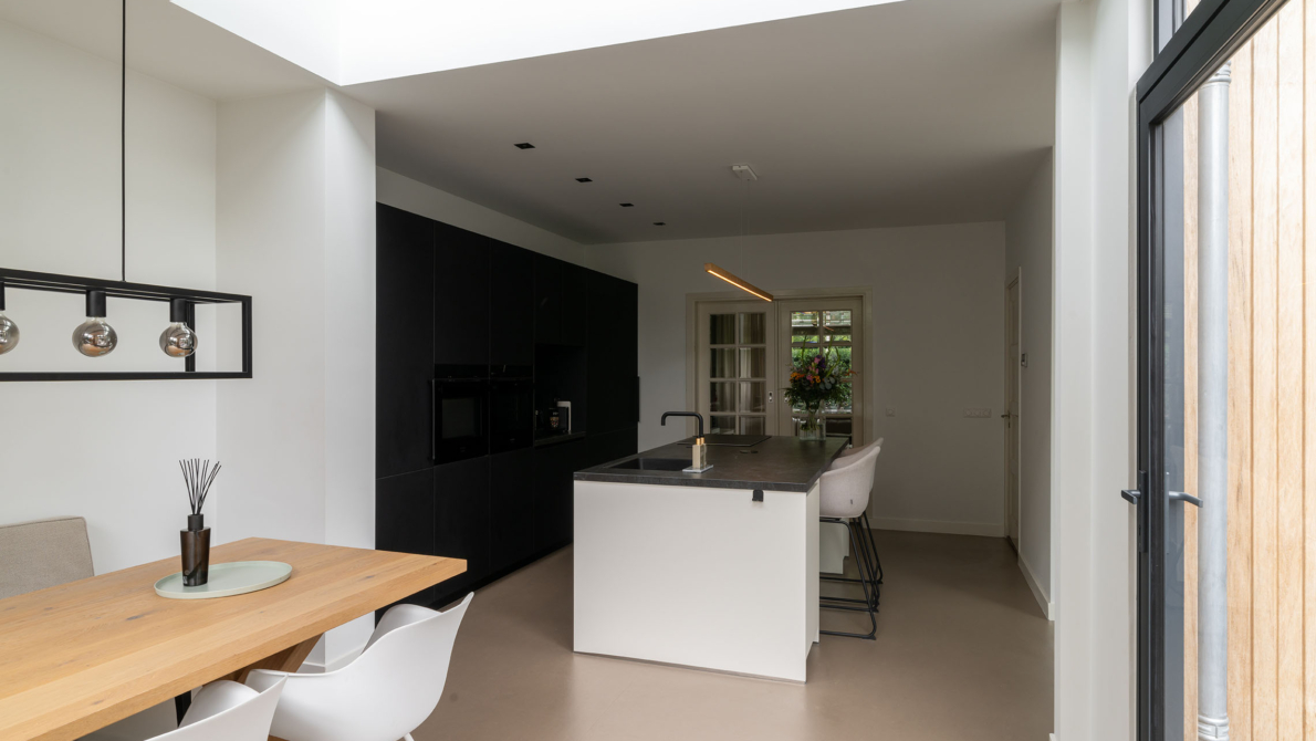 lichtstraat in keuken