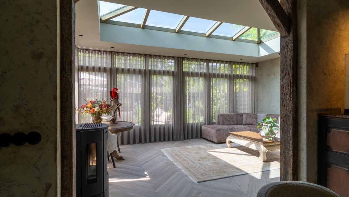 Meer lichtinval met een schilddak