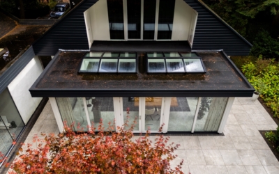 Zadeldaken in Apeldoorn in plat dak