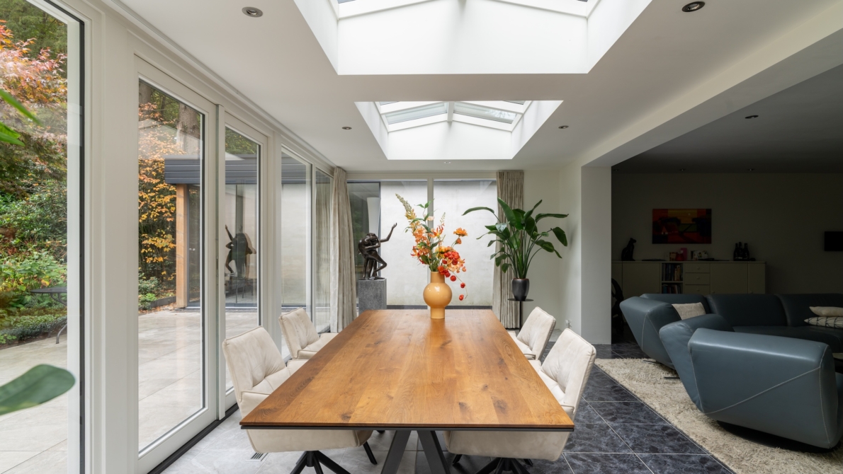 Lichtstraat in uitbouw in Apeldoorn